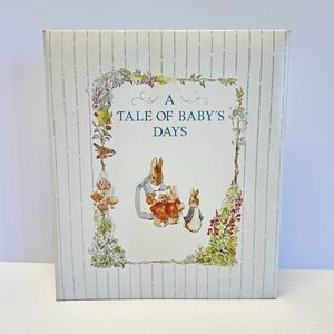Beatrix Potter A Tale of Baby's Days Memory Book Peter Rabbit Vintage 1994